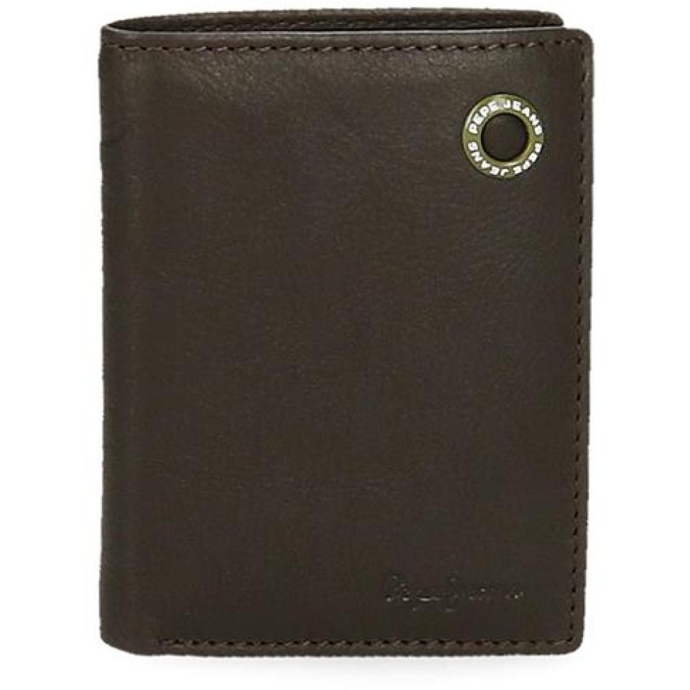 Novčanik od prirodne kože Pepe Jeans Badge brown 73711