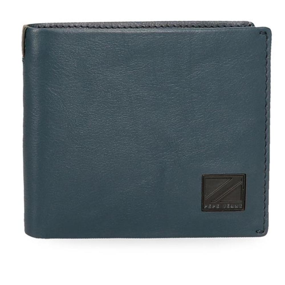 Muški kožni novčanik 11cm PJL Marshal blue 78740