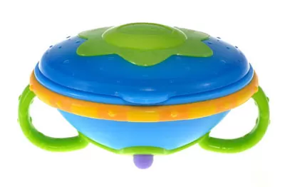 Nuby Wacky činija sa drškama i poklopcem plava N-5207