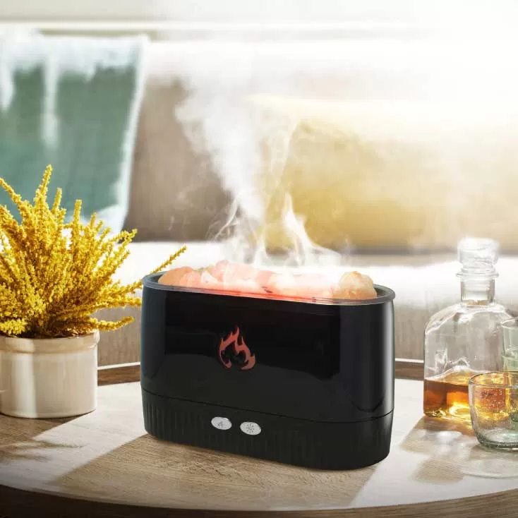 Stona ultrazvučna aroma lampa sa USB napajanjem YMS 5974BK