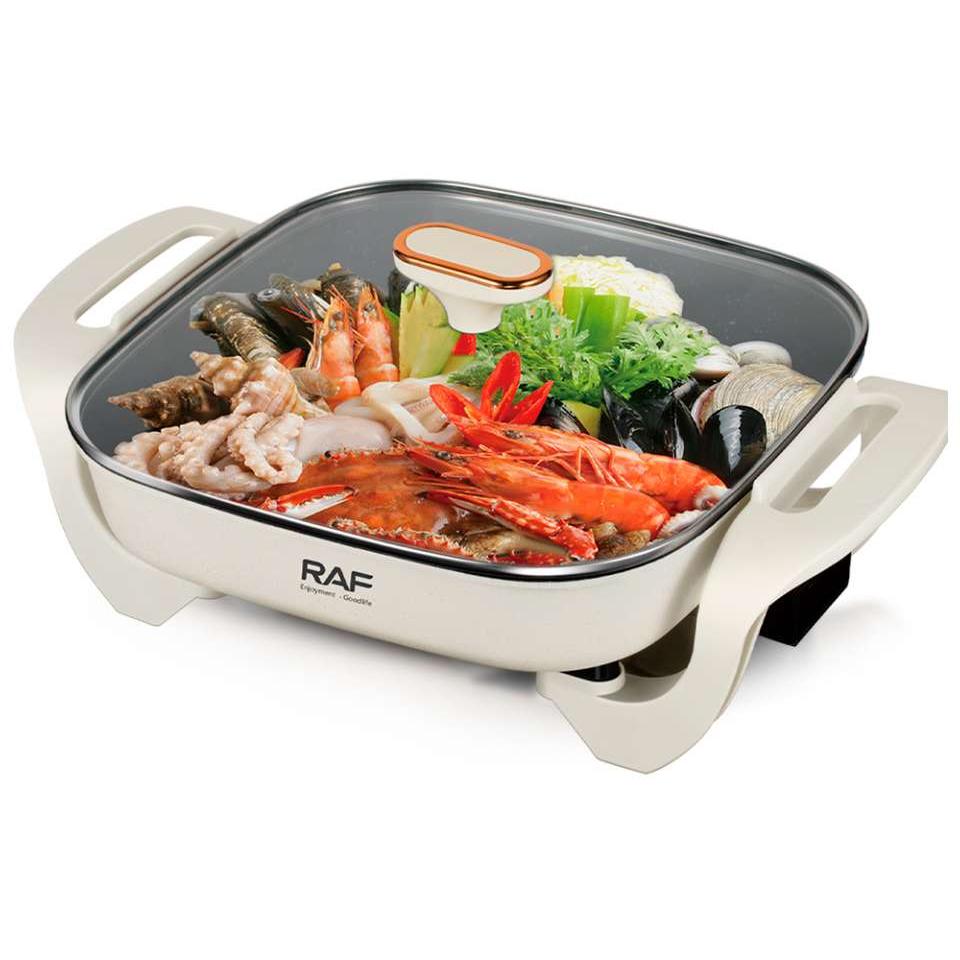 Električni tiganj sa poklopcem 1200W RAF R.5400