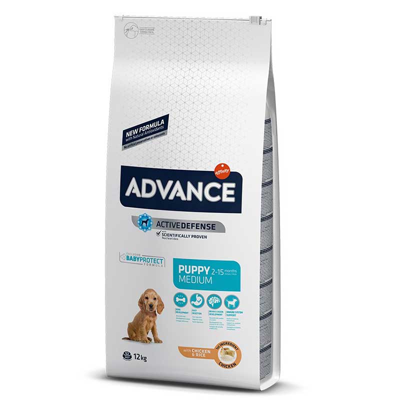 Hrana za štence srednjih rasa pasa Advance Puppy Medium pakovanje 12kg