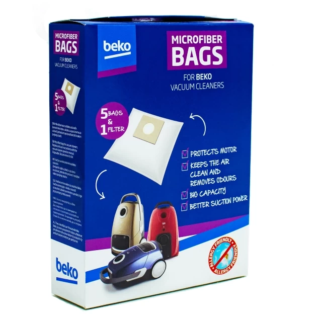 BEKO Kese za VC usisivač plava paket 5+1