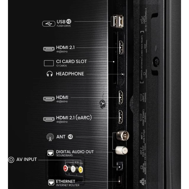 HISENSE 58 inča 58A6Q 4K UHD LED Smart TV