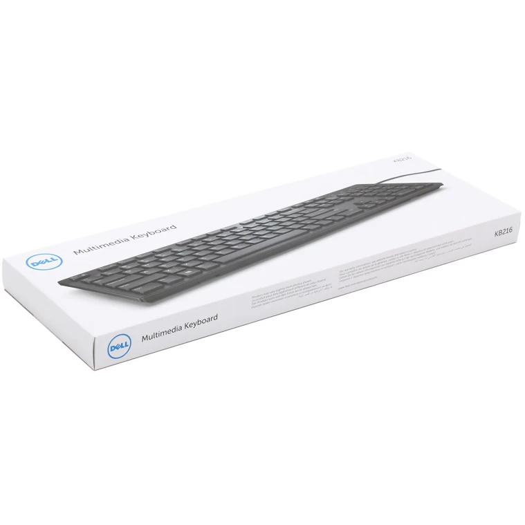 DELL Multimedia KB216 USB US tastatura retail box crna
