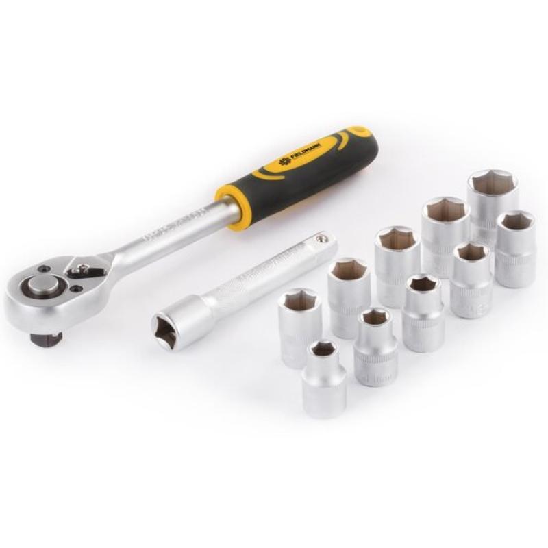 FIELDMANN FDN 1060 Set nasadnih ključeva sa račnom - Image 1