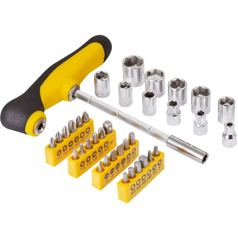 FIELDMANN FDS 1017-37R Set bitova sa T odvijačem