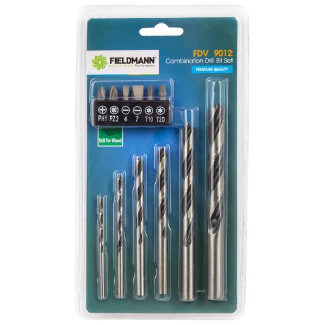 FIELDMANN FDV 9012 Set burgija i bitova (12 delova) - Image 1