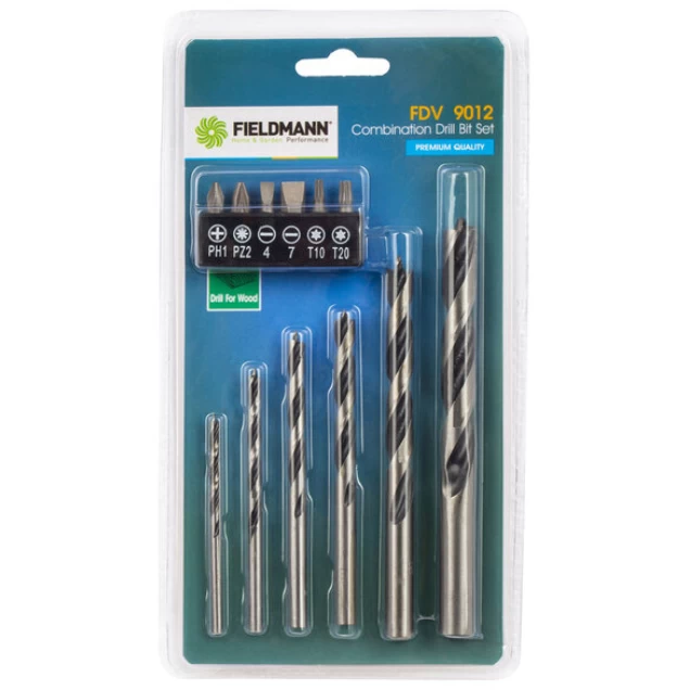 FIELDMANN FDV 9012 Set burgija i bitova (12 delova)