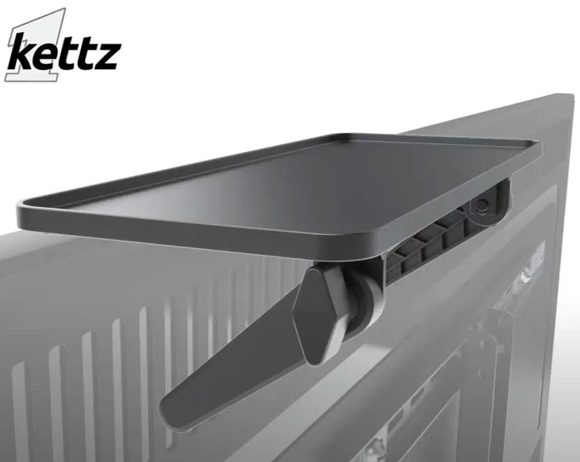 Montažna polica za dodatke na TV-u ili monitoru 30cm Kettz NAV-K92