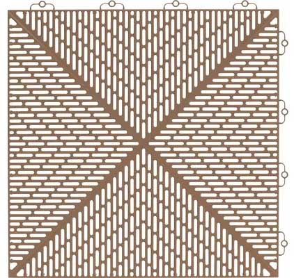 Podna obloga velike nosivosti za spoljnu upotrebu 1m2 7kom. Bergo Unique Cedar wood