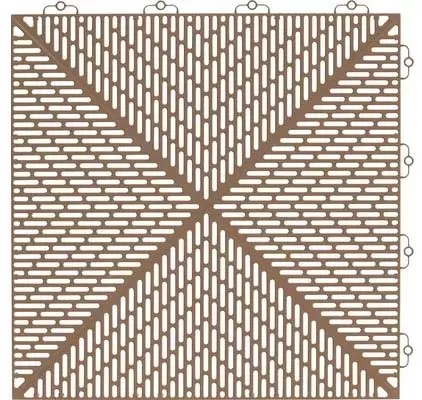 Podna obloga velike nosivosti za spoljnu upotrebu 1m2 7kom. Bergo Unique Cedar wood