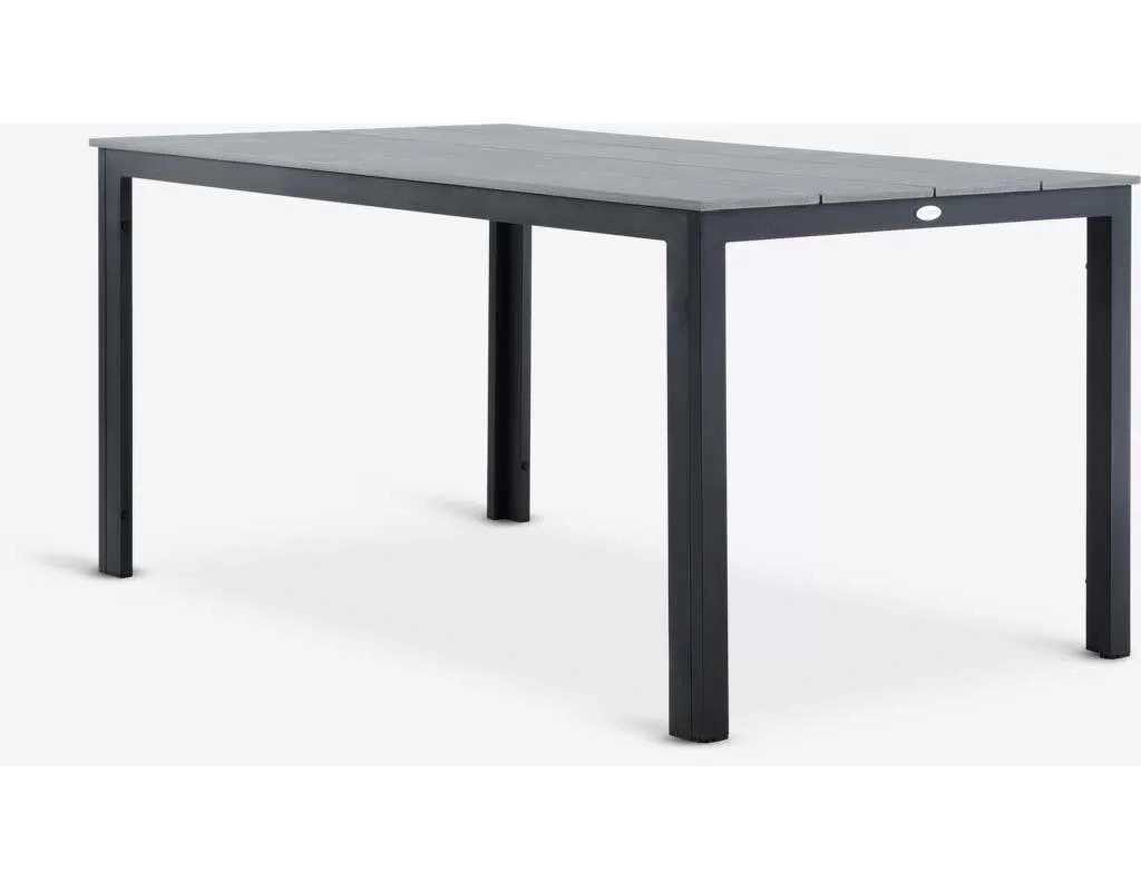 Sto Lyst 90 x 150 cm Aluminijum i Veštačko Drvo