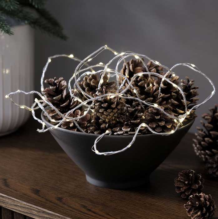 Novogodišnje lampice na baterije String Lights 80 LED