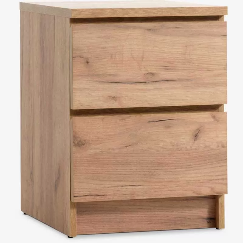 Noćni ormarić Lima 2 fioke Natur hrast