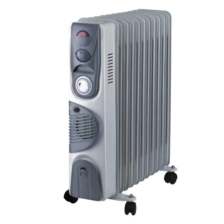 Uljani radijator sa ventilatorom i 11 rebara 2900W Prosto UR-B22FT-11E