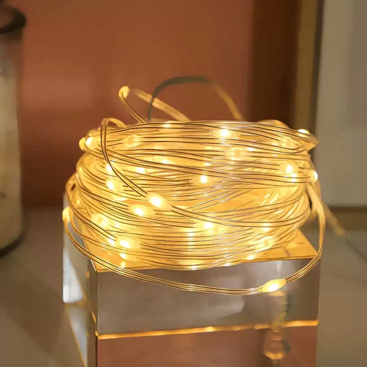 Svetleći niz sa 500 toplo belih LED dioda 35m