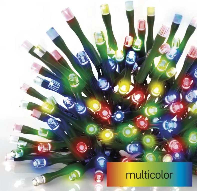 Novogodišnje multikolor lampice 240 LED 24m Sa tajmerom Emos D4AM25