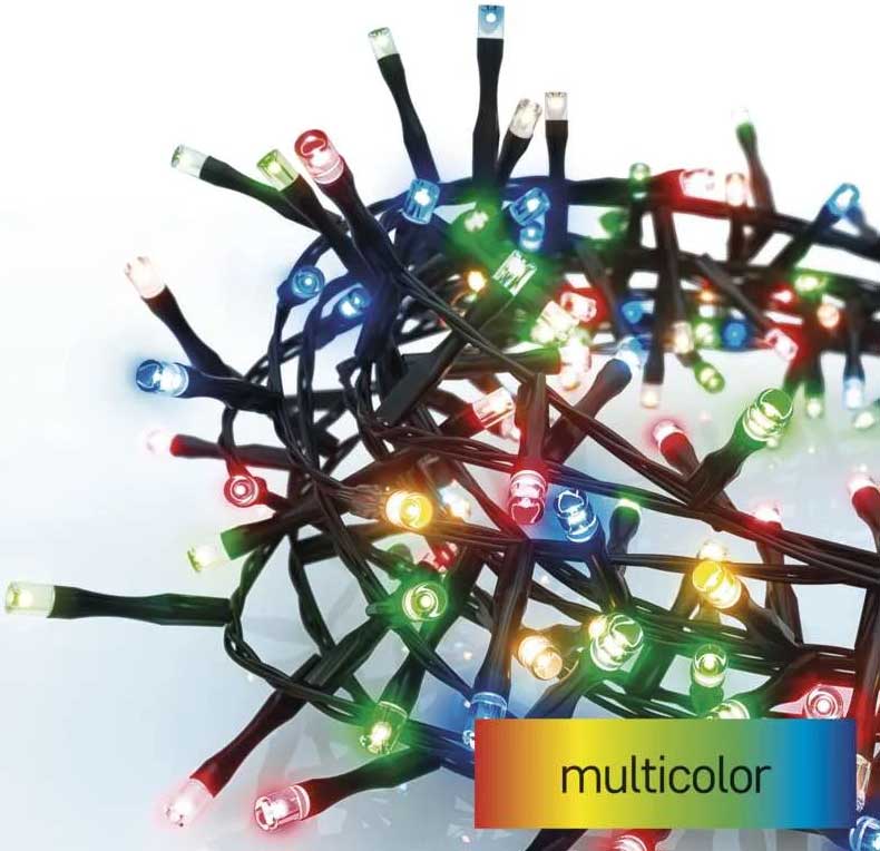 Novogodišnje multikolor lampice 300 LED 6m Sa tajmerom Emos D4BM04