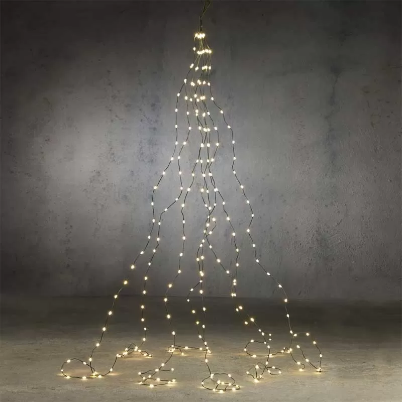 Lampice za jelku 256LED 1.6m Classic White Luca Lighting