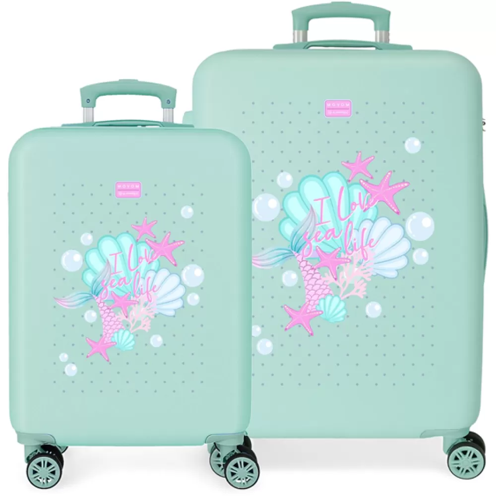 ABS koferi 55cm i 65cm Movom I Love Sea Life 30514