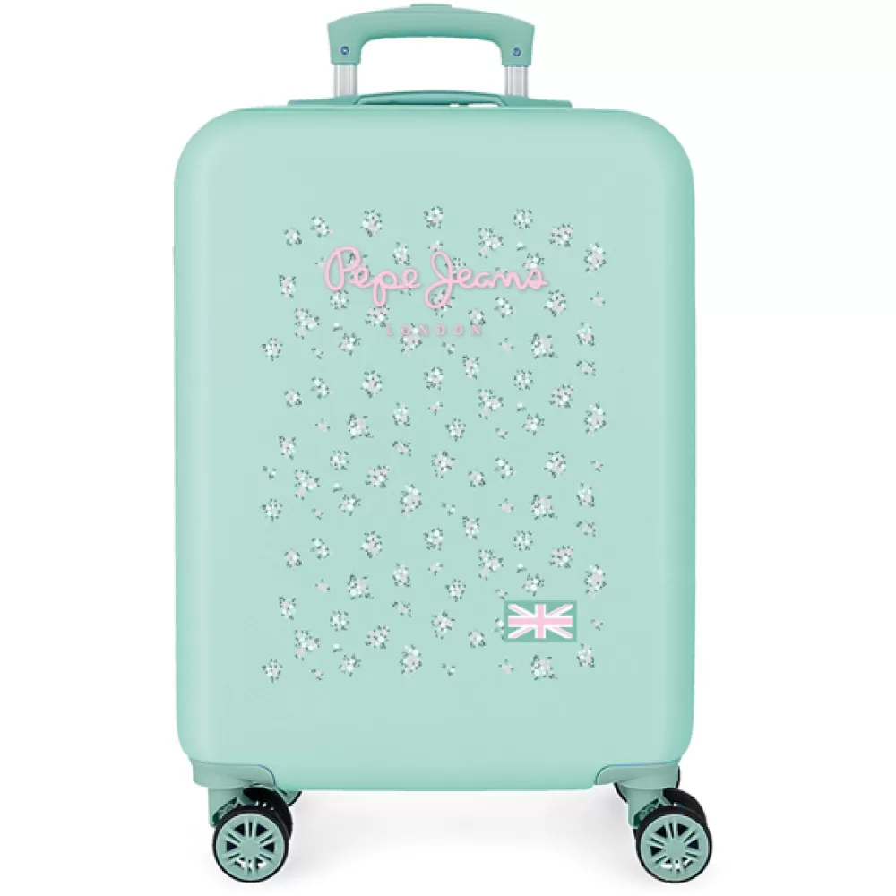 Putni kabinski kofer 55cm PJL Nora turquoise 60417