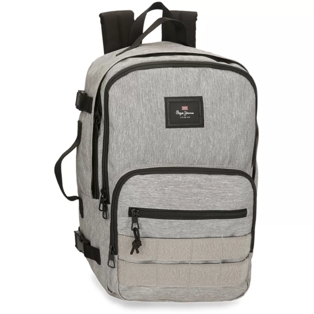 Ranac putna torba 40cm sa odeljkom za laptop PJL Aris grey 63325