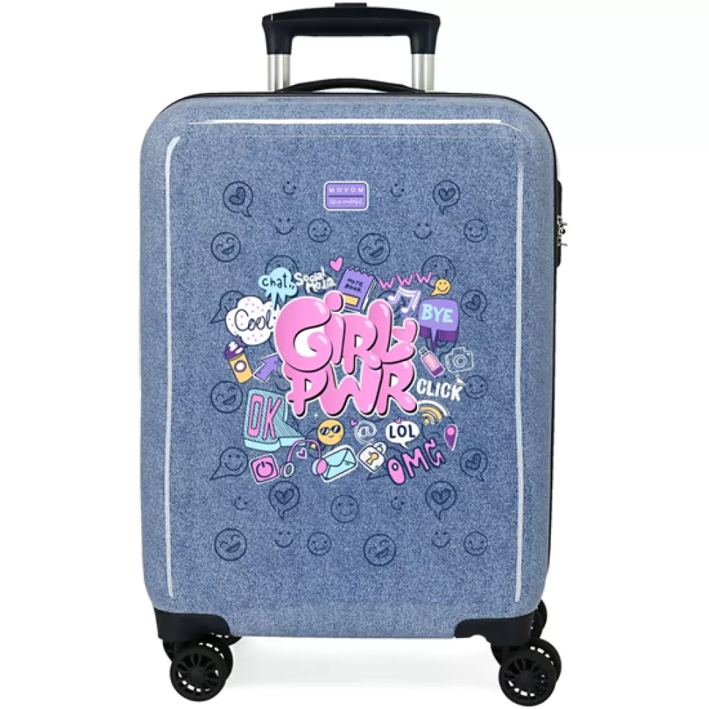 Putni dečiji kofer 55cm Movom Girl Power 30717