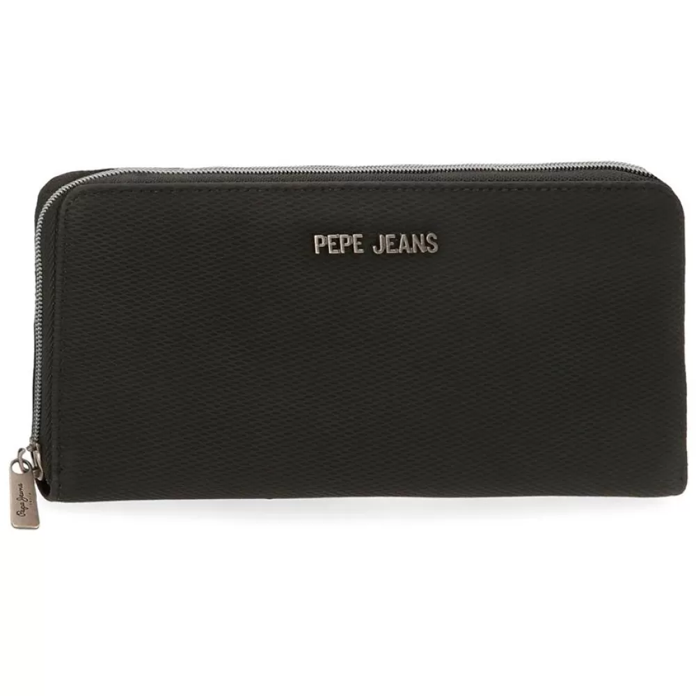 Ženski novčanik 19cm Pepe Jeans Gala black 72485