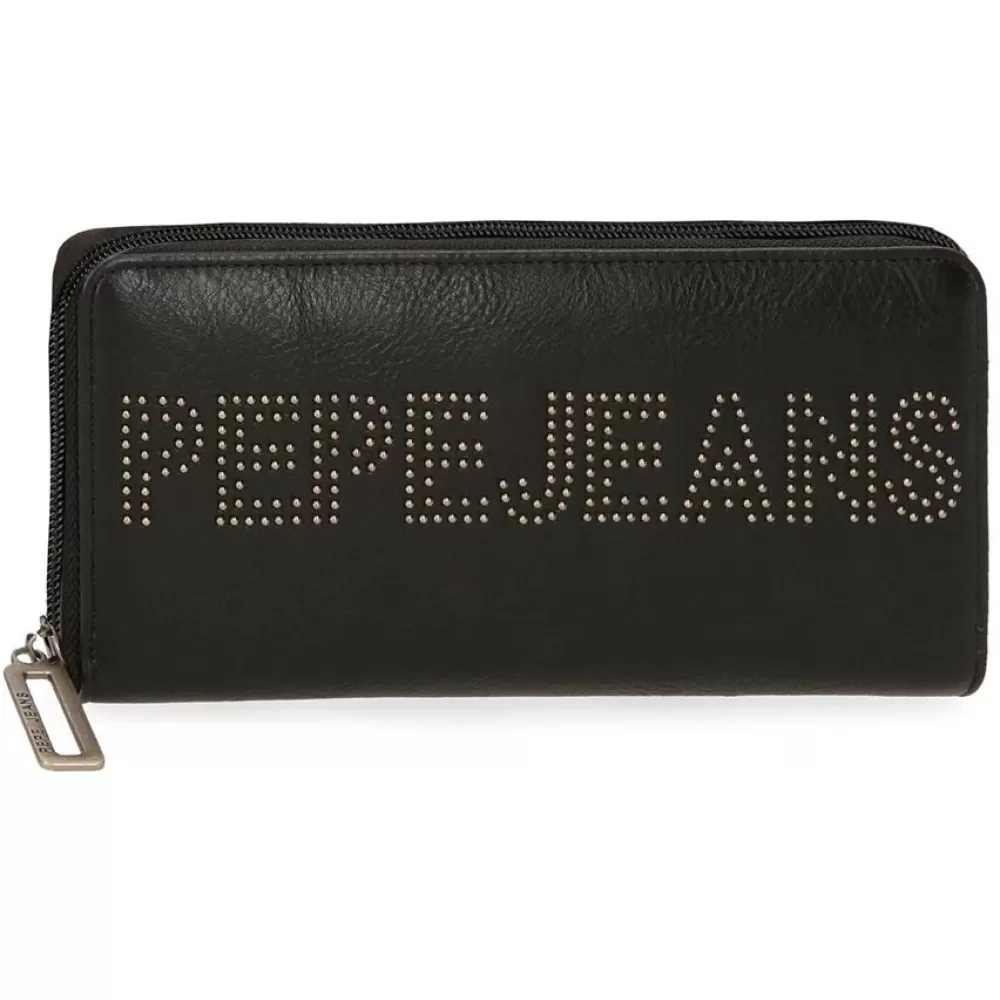 Ženski novčanik 19cm Pepe Jeans Bera black 72385