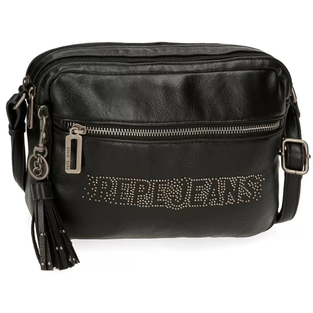 Ženska torba 24cm Pepe Jeans Bera black 72354