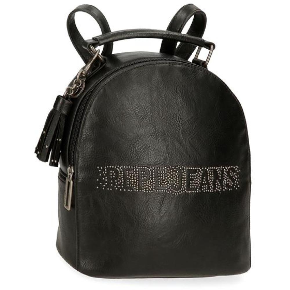 Ženski modni ranac 25cm Pepe Jeans Bera black 72321 - Image 1