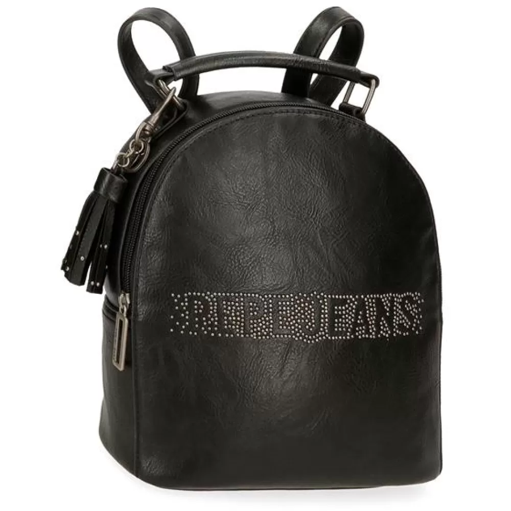 Ženski modni ranac 25cm Pepe Jeans Bera black 72321