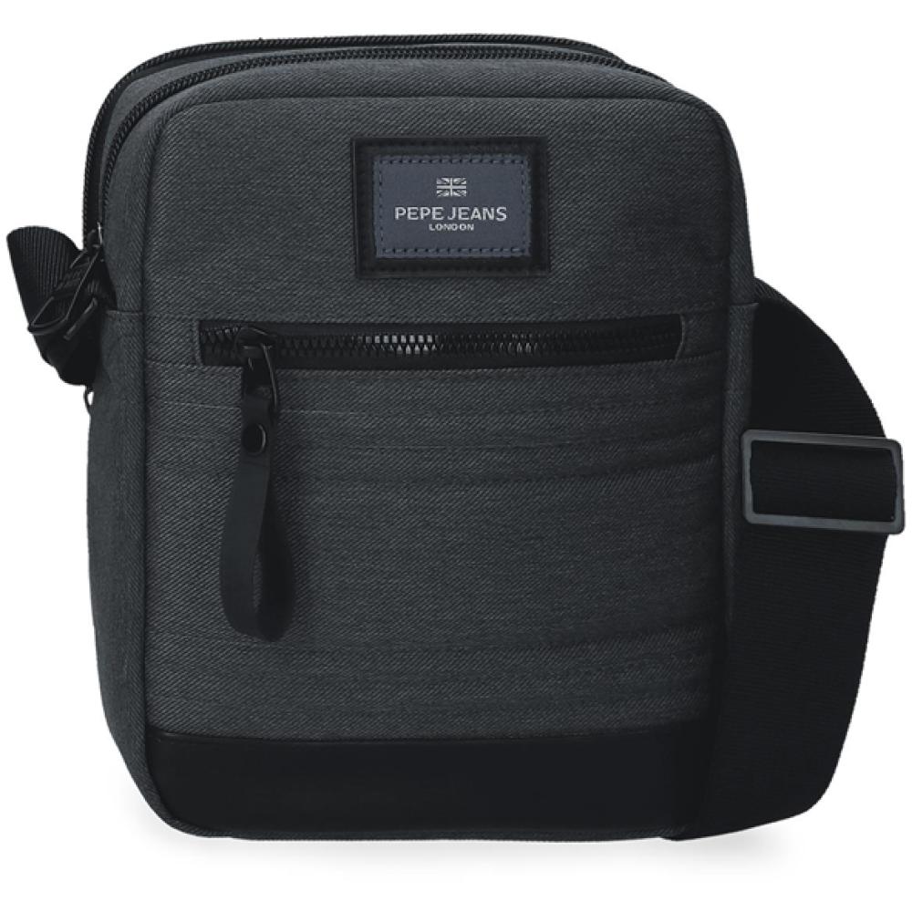 Muška torbica 22cm sa dve pregrade PJL Whitton grey 73255