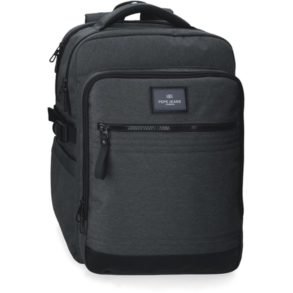 Ranac 42cm sa pregradama za laptop i tablet Pepe Jeans Whitton grey 73223 - Image 1