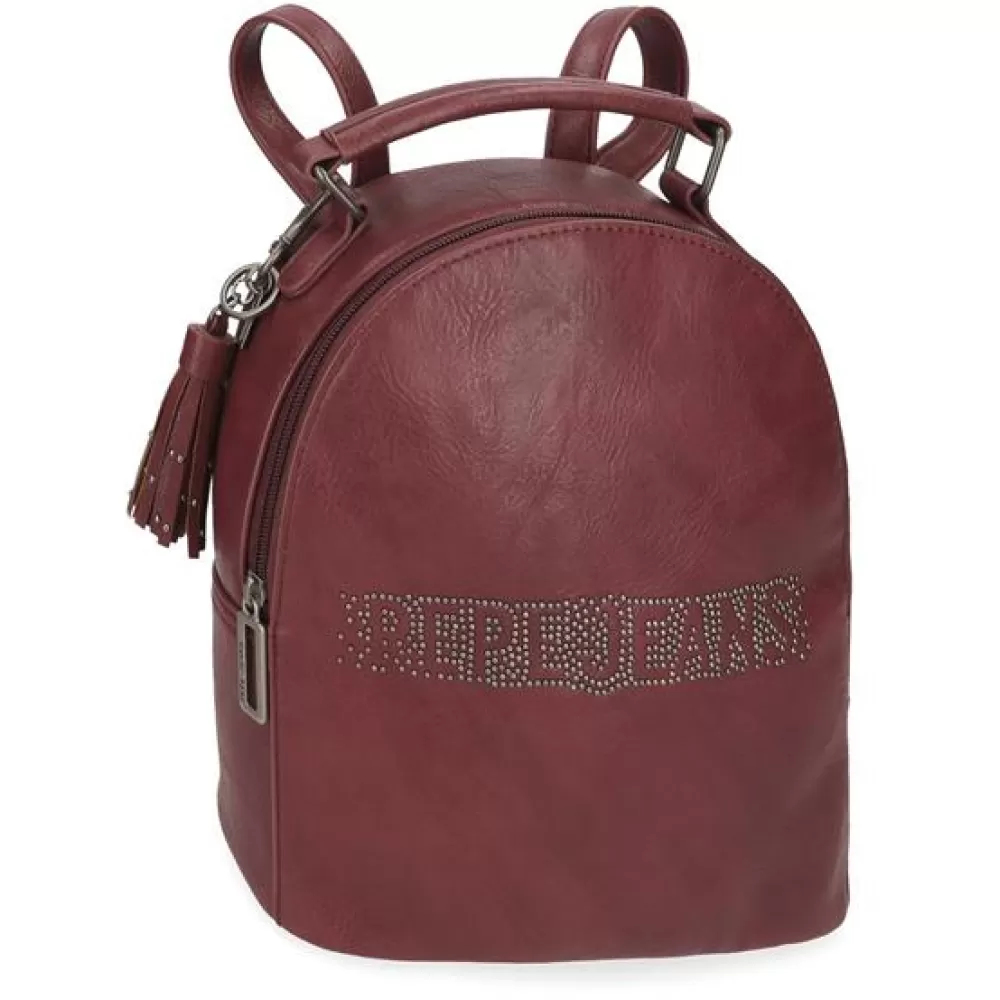 Ženski modni ranac 25cm Pepe Jeans Bera bordeaux 72321