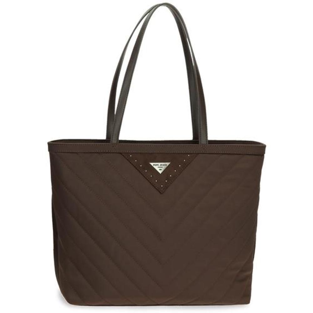 Ženska torba sa pregradom za laptop Pepe Jeans Natalie brown 72275