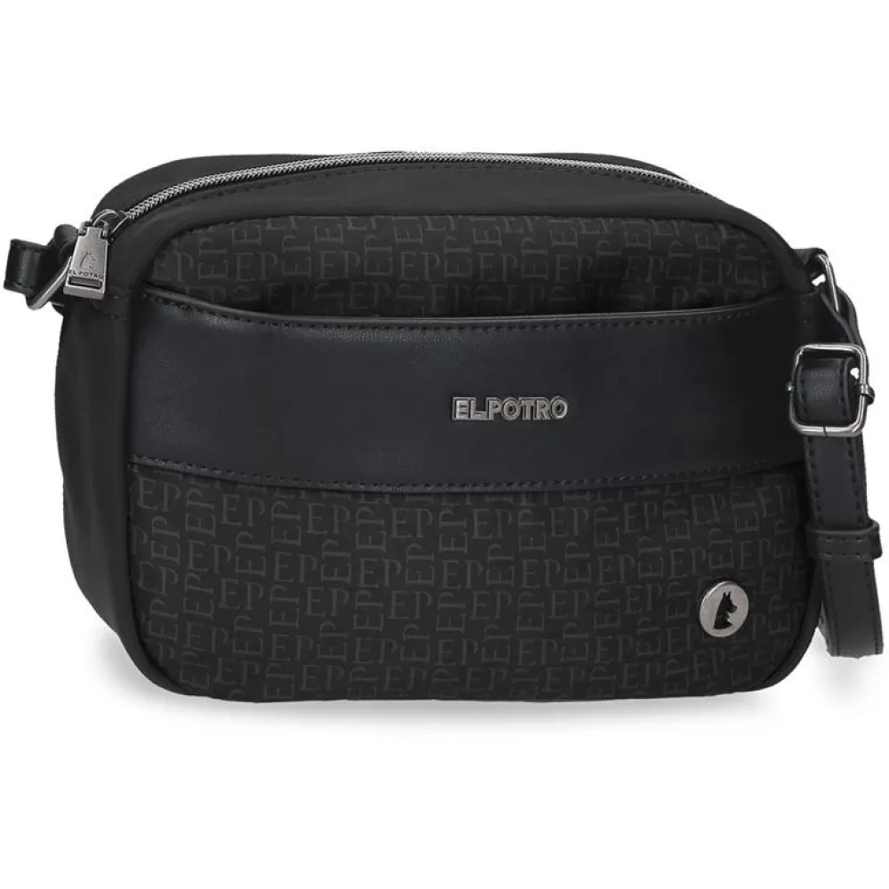 Ženska torba 28cm El Potro Luna black 53655