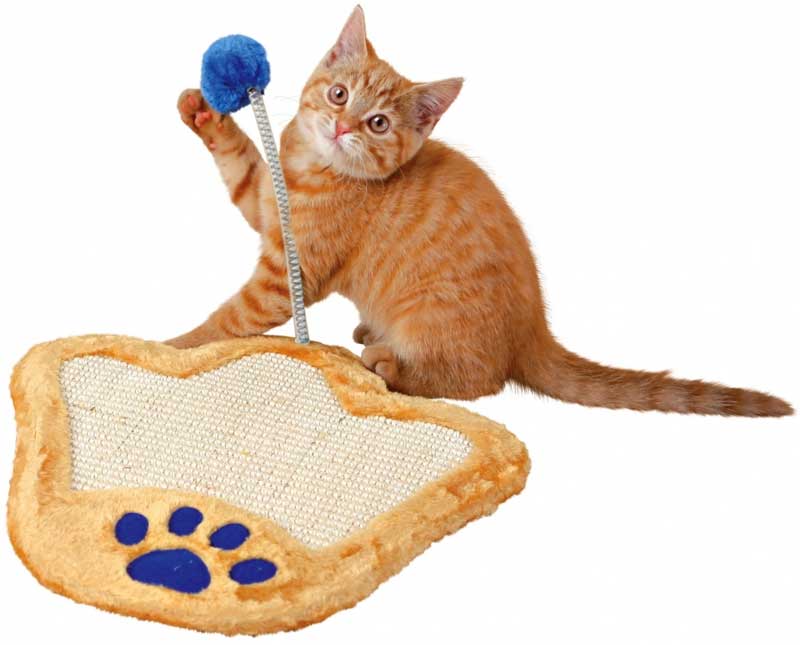 Igračka za mačku Trixie - Grebalica i loptica Šapa 4297 - Image 1