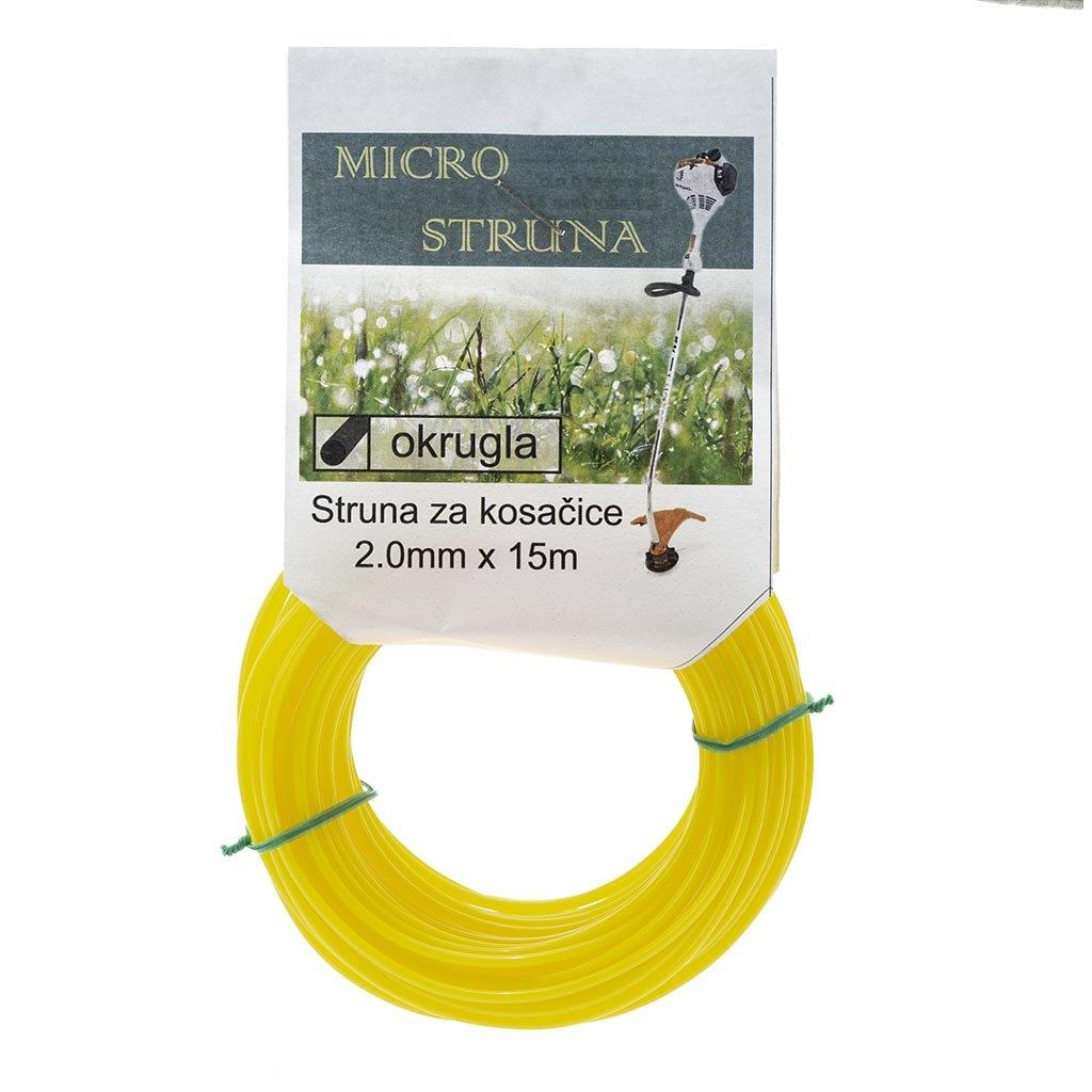 Struna za trimer 2mm x 15m Okrugla nit - Image 1