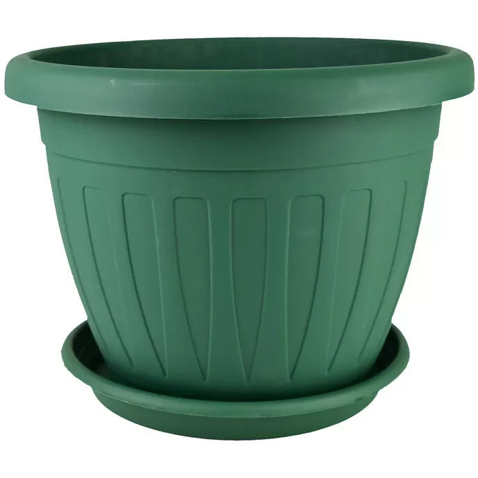 Saksija ca cveće Mediteran Zelena Prečnik 45cm