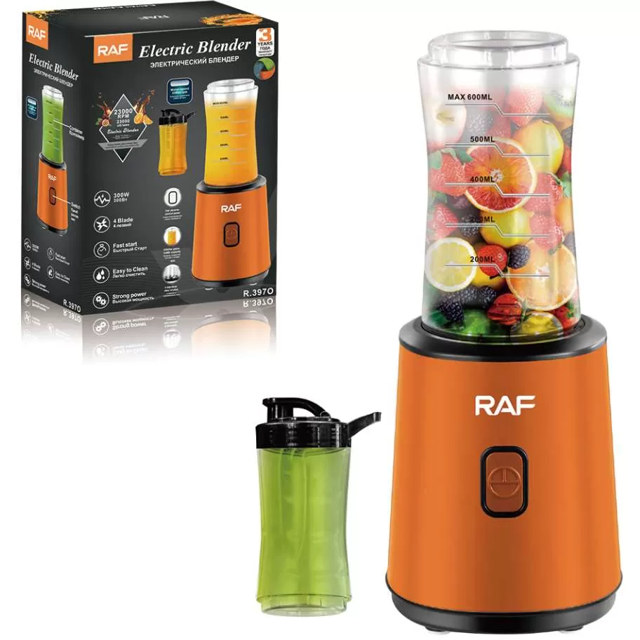 RAF Blender Smoothie Maker Narandžasti R.397O