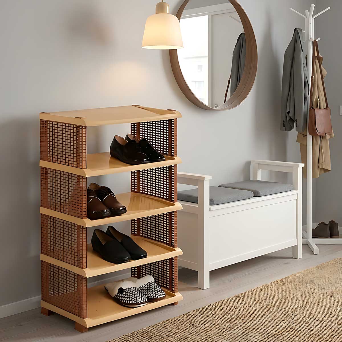 Polica Za Obuću Bern