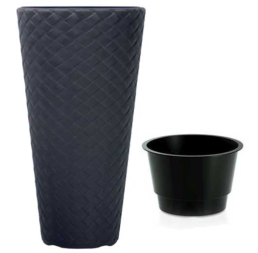 Visoka saksija sa uloškom 30x55cm