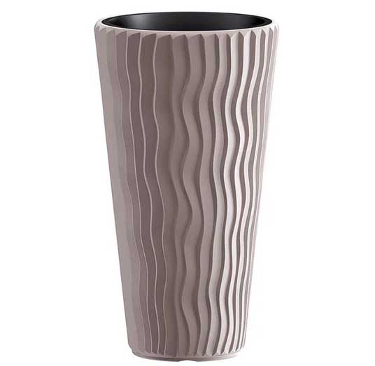 Visoka saksija sa uloškom 40x70cm Cappuccino