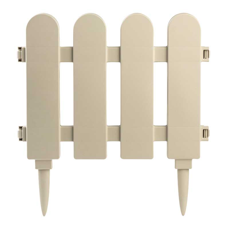 Dekorativna baštenska ogradica 1.5m V28cm Bež