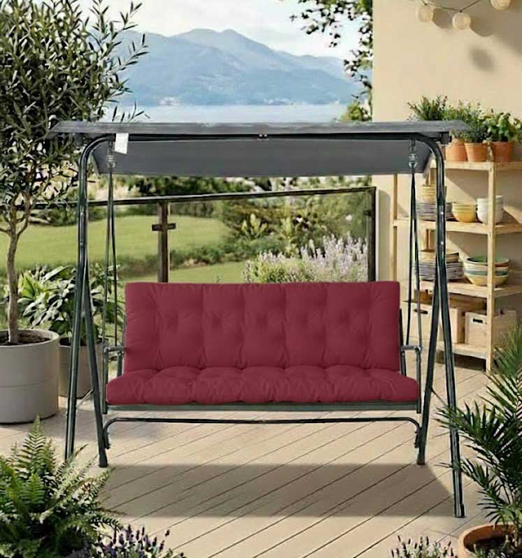 Jastuk za Baštensku Ljuljašku 135x55x55 cm CHERRY