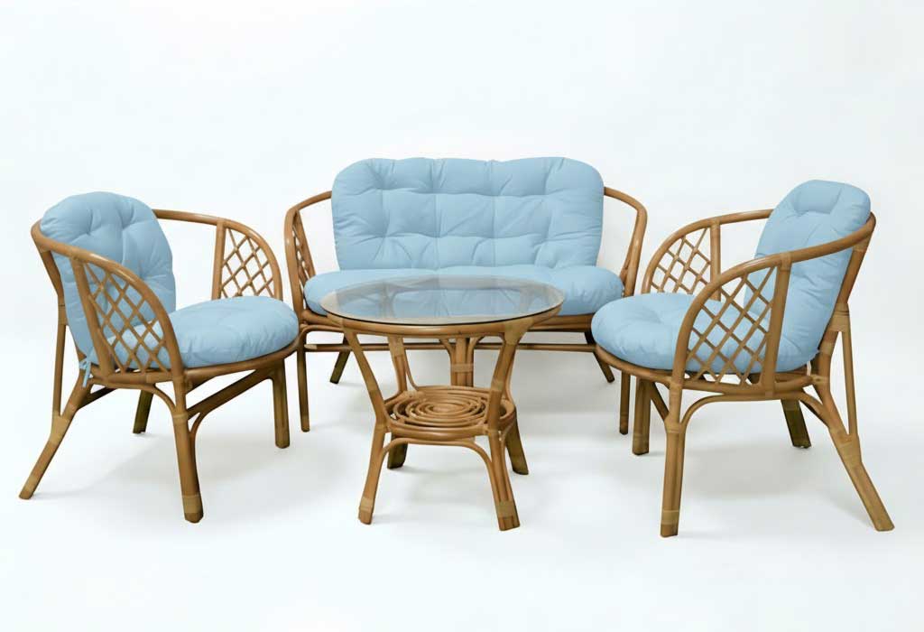 Jastuci za bambus ratan garnituru Bahama SKY BLUE