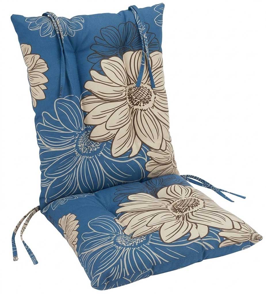 Jastuk Za Stolicu Sa Naslonom 1 kom. 40x80 cm BIG FLOWERS