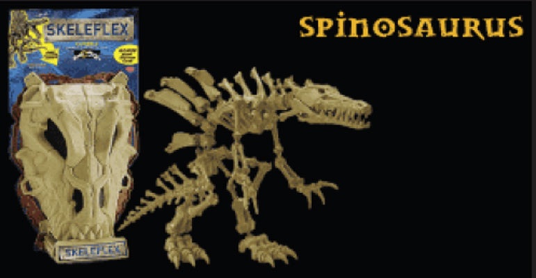 Skeleflex Dino Alien Lobanja WL57025 - Spinosaurus